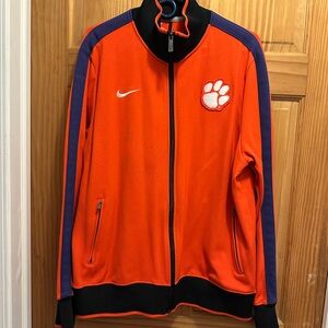Nike Men's Clemson University Orange Track Jacket